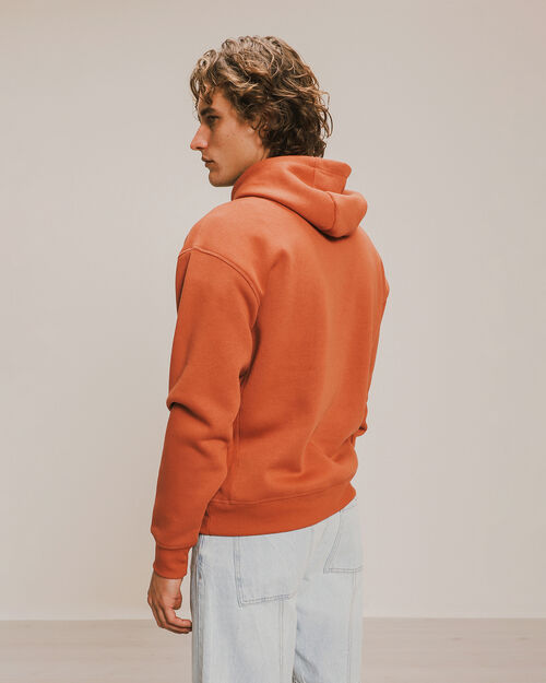 Sudadera Hoodie Relax Naranja